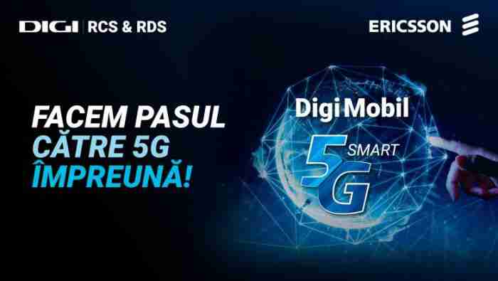 Traficul de date creste pentru utilizatorii Digi Mobil 5G
