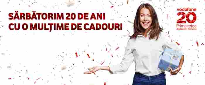 Vodafone: internet nelimitat de Paste, pana luni