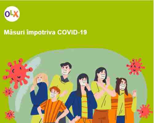 OLX ia masuri impotriva COVID-19